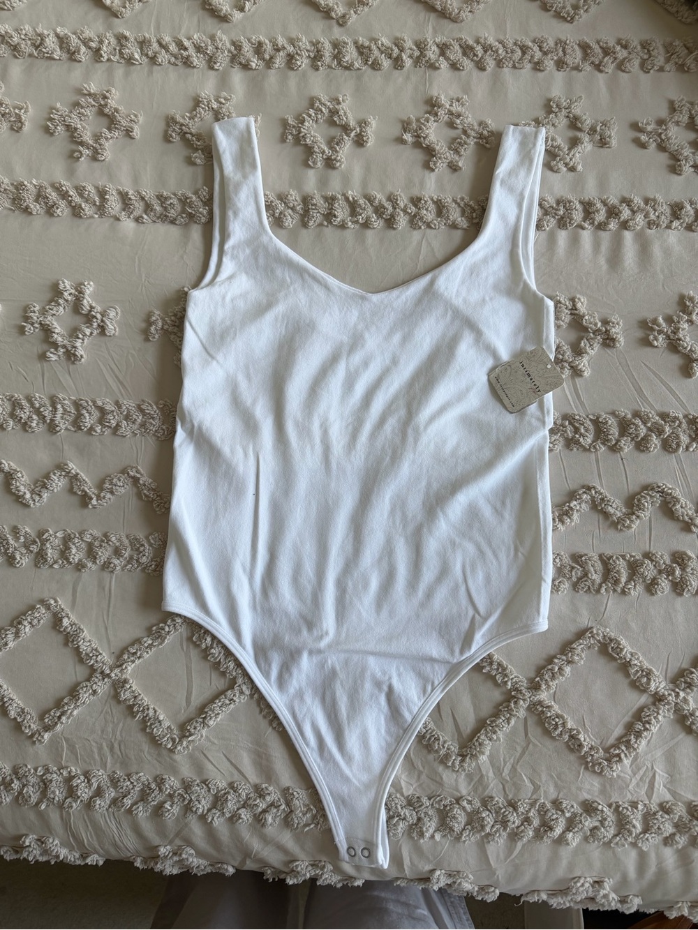 White tank bodysuit